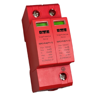 DC surge protector 1000V 40kA T1+T2 DTE DSPD-DC1000-40 2P
