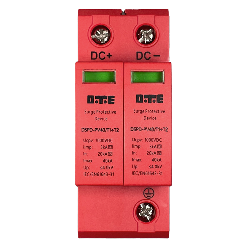 DC surge protector 1000V 40kA T1+T2 DTE DSPD-DC1000-40 2P - Image 2