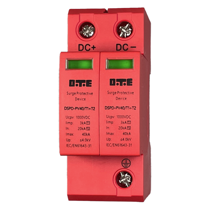 DC surge protector 1000V 40kA T1+T2 DTE DSPD-DC1000-40 2P - Image 4