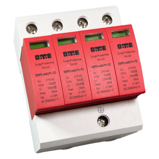 Surge arrester AC 275V 50kA T1+T2 DTE DSPD-AC275-50 4P