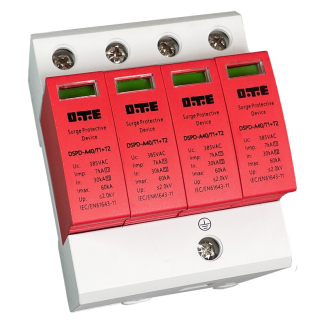 Surge arrester AC 385V 60kA T1+T2 DTE DSPD-AC385-60 4P