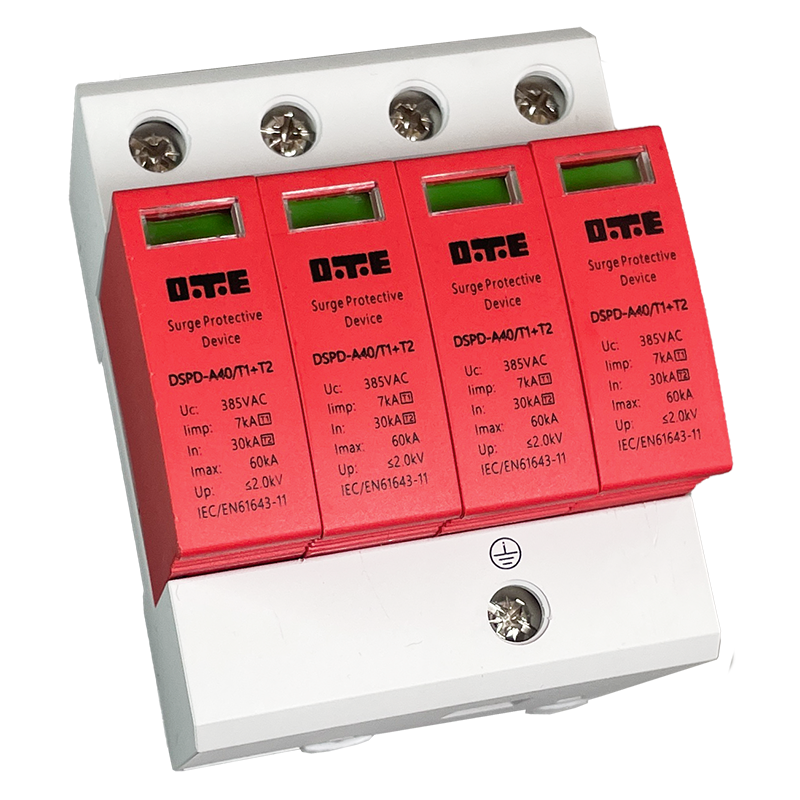 Surge arrester AC 385V 60kA T1+T2 DTE DSPD-AC385-60 4P