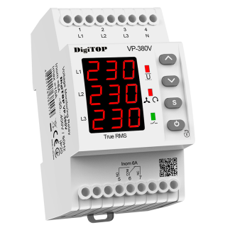 Three-phase voltage monitoring relay DigiTOP VP-380V