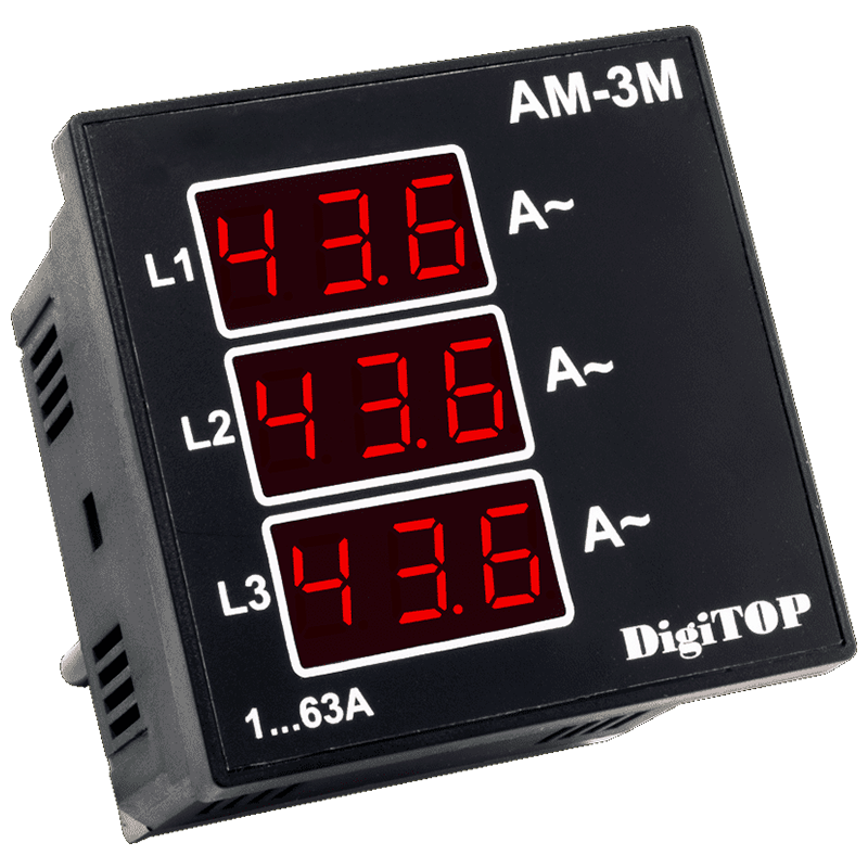 Amperomierz cyfrowy DigiTOP AM-3M