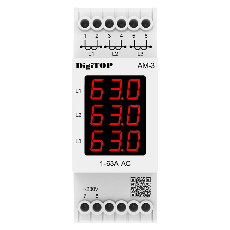 Amperomierz cyfrowy DigiTOP AM-3 - obrazek 2