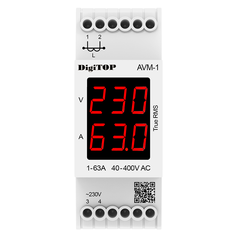 DigiTOP AVM-1 digital ammeter-voltmeter - Image 2
