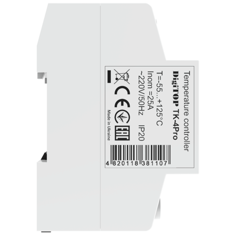 Regulator temperatury uniwersalny DigiTOP ТК-4Pro - obrazek 3
