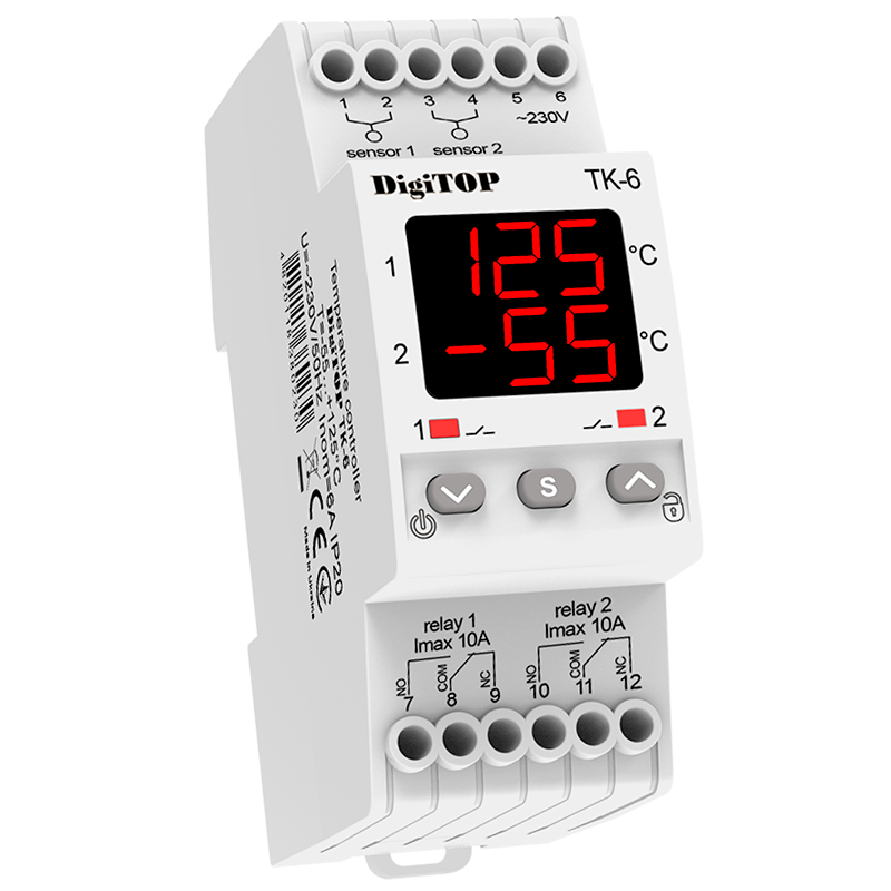 Regulator temperatury DigiTOP ТК-6