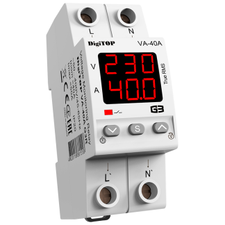 Przekaźnik napięciowy z kontrolą prądu DigiTOP VA-40A G3R