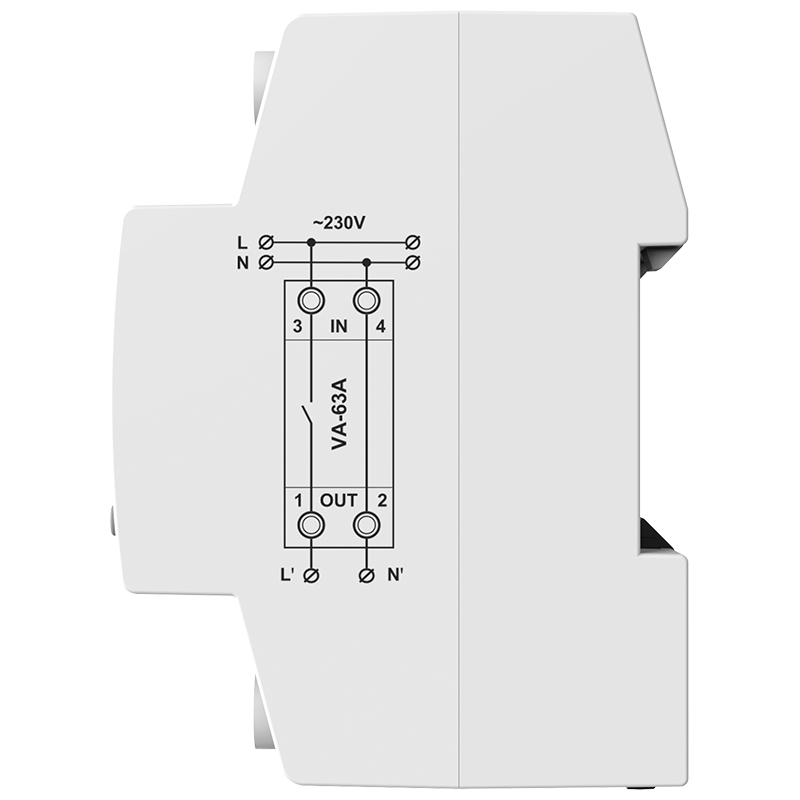 Voltage relay with current control DigiTOP VA-63A G3W - Image 4