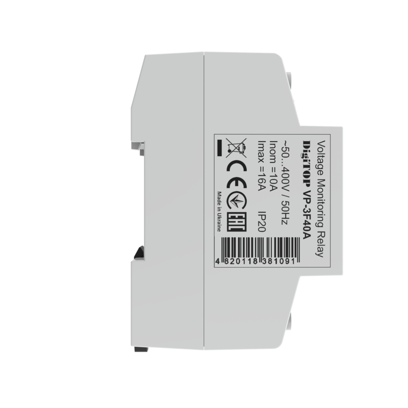 Three-phase voltage relay DigiTOP VP-3F10A - Image 3