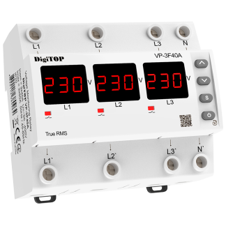 Przekaźnik napięciowy trójfazowy DigiTOP VP-3F40A